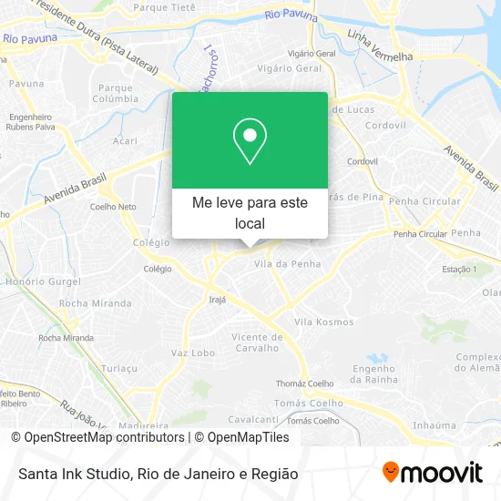 Santa Ink Studio mapa