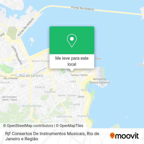 Rjf Consertos De Instrumentos Musicais mapa