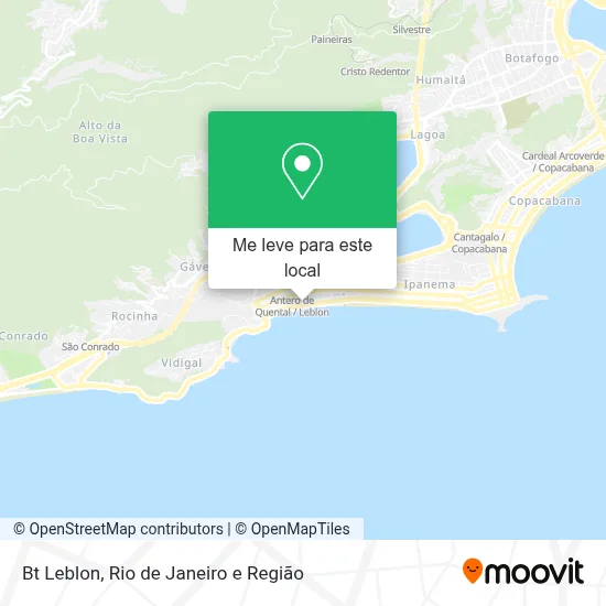 Bt Leblon mapa