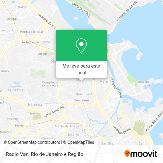 Radio Van mapa