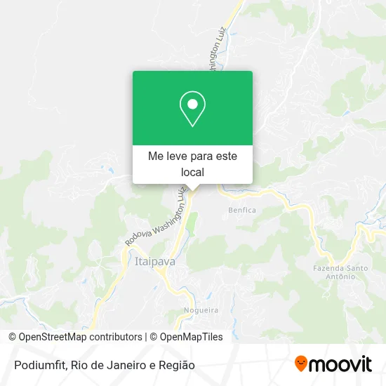 Podiumfit mapa