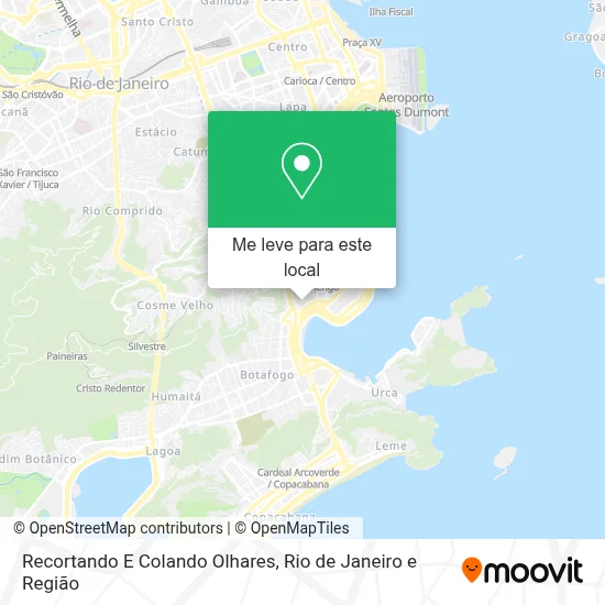 Recortando E Colando Olhares mapa