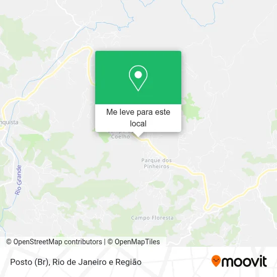 Posto (Br) mapa