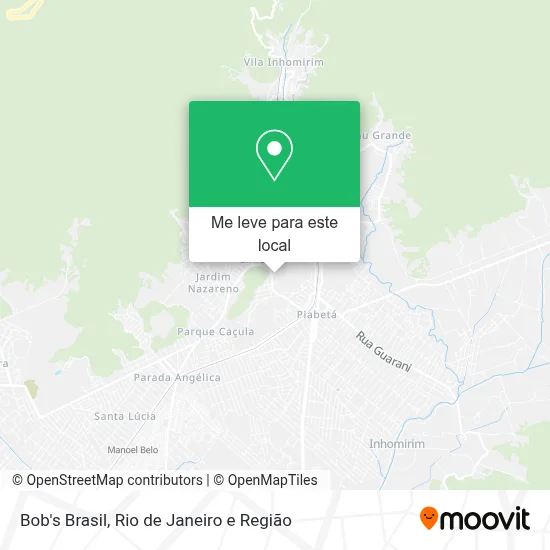 Bob's Brasil mapa