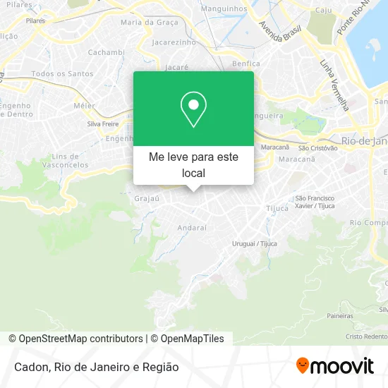 Cadon mapa