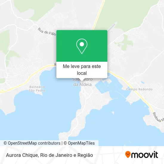 Aurora Chique mapa