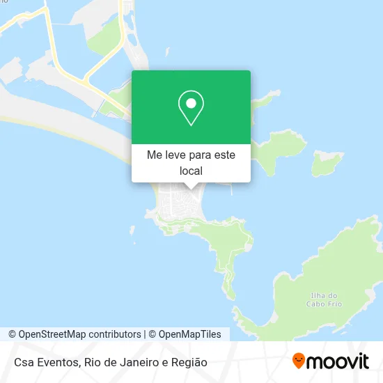 Csa Eventos mapa
