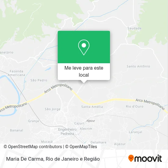 Maria De Carma mapa