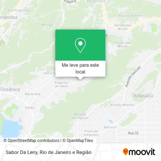 Sabor Da Leny mapa