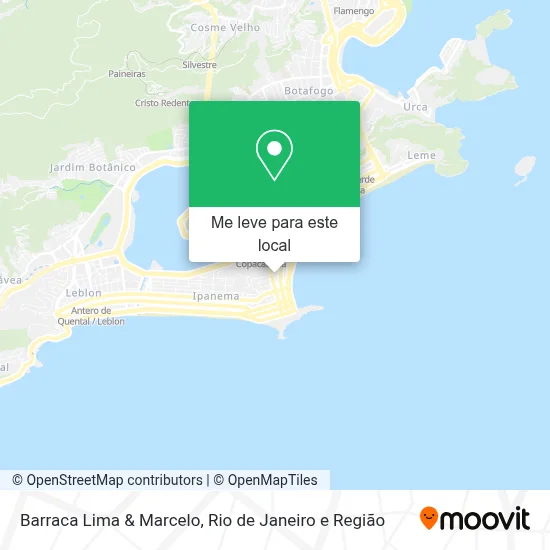 Barraca Lima & Marcelo mapa