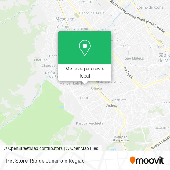 Pet Store mapa