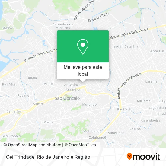 Cei Trindade mapa
