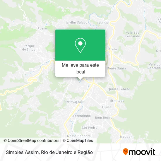 Simples Assim mapa
