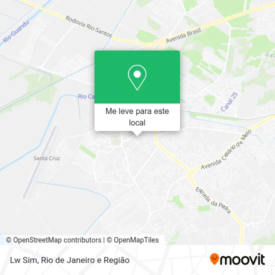 Lw Sim mapa