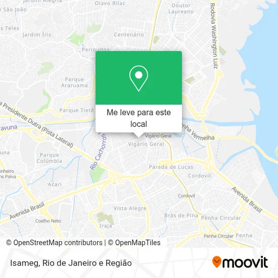 Isameg mapa