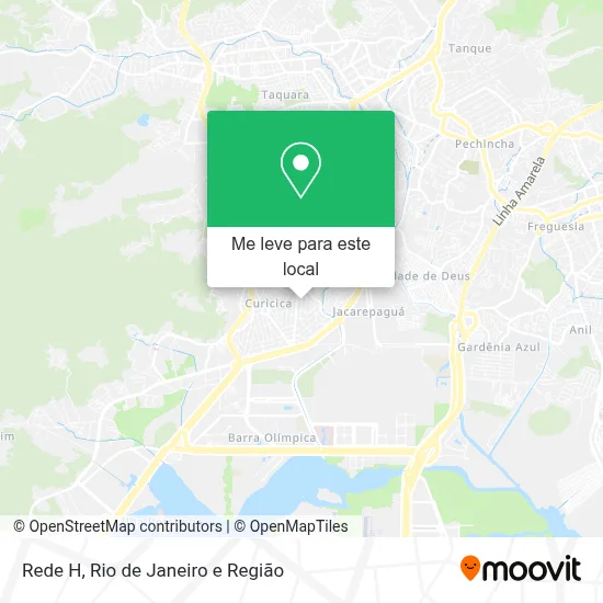 Rede H mapa