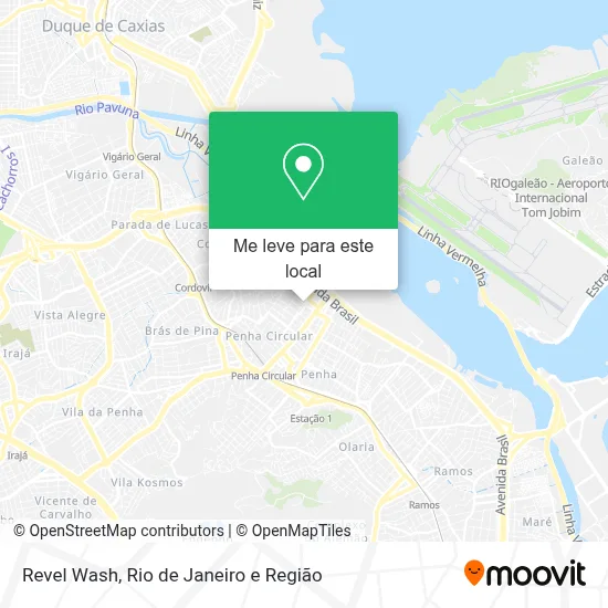 Revel Wash mapa