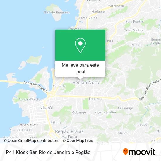 P41 Kiosk Bar mapa