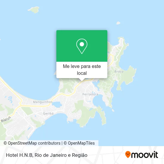 Hotel H.N.B mapa