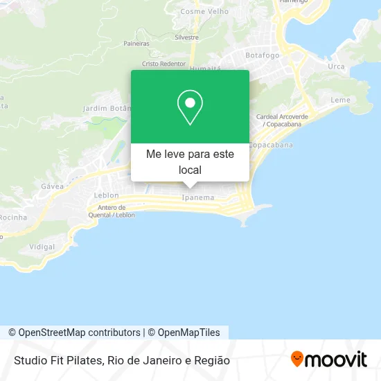 Studio Fit Pilates mapa