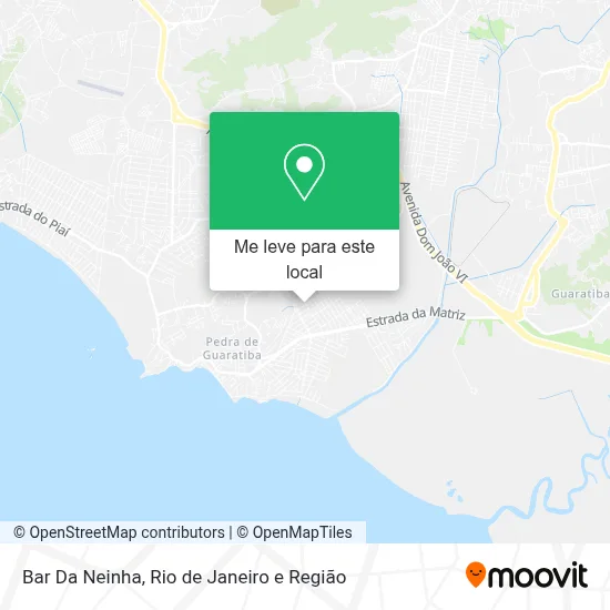 Bar Da Neinha mapa