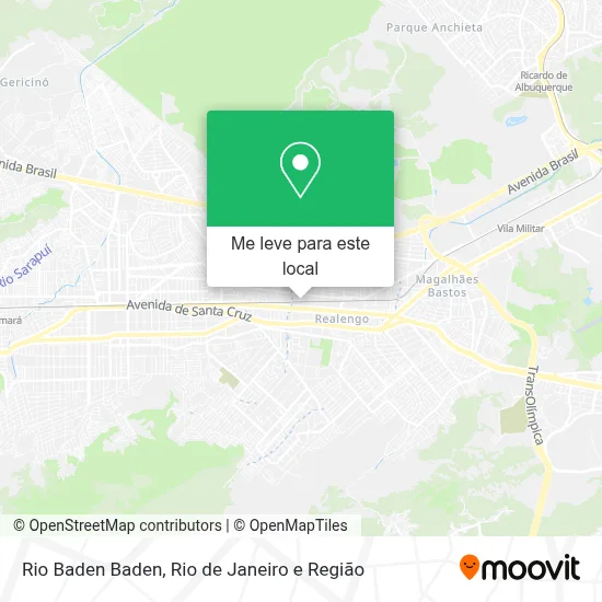 Rio Baden Baden mapa