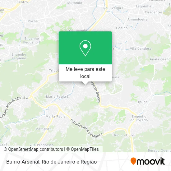 Bairro Arsenal mapa