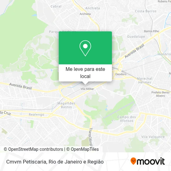 Cmvm Petiscaria mapa