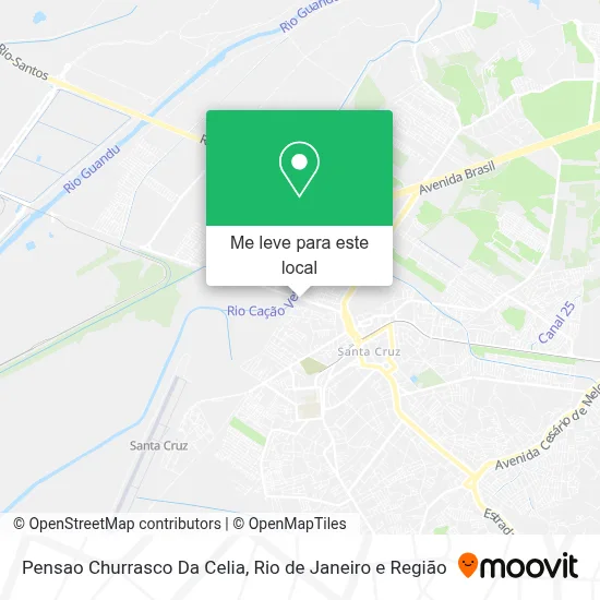Pensao Churrasco Da Celia mapa