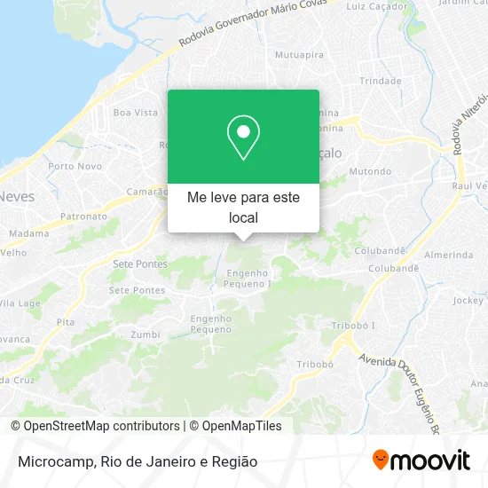 Microcamp mapa