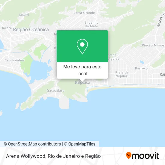 Arena Wollywood mapa