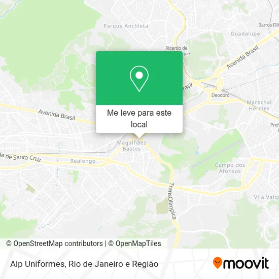 Alp Uniformes mapa