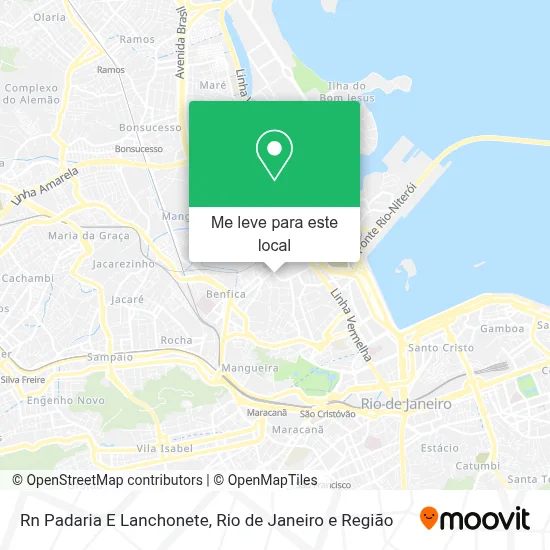 Rn Padaria E Lanchonete mapa