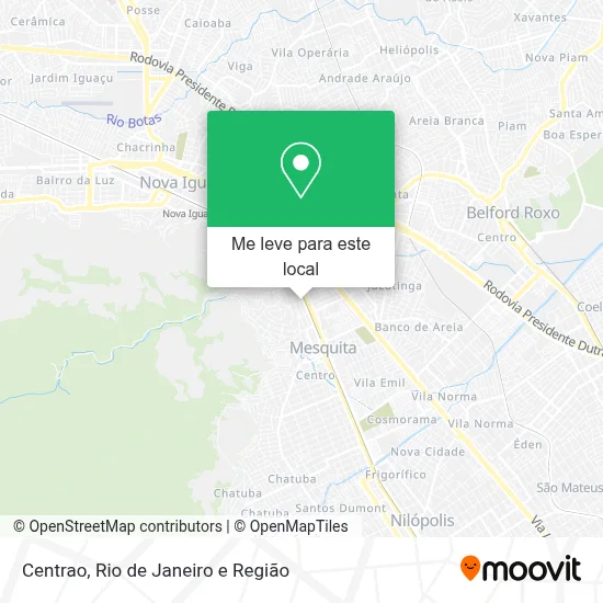 Centrao mapa