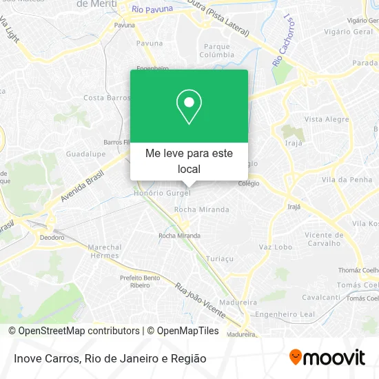 Inove Carros mapa