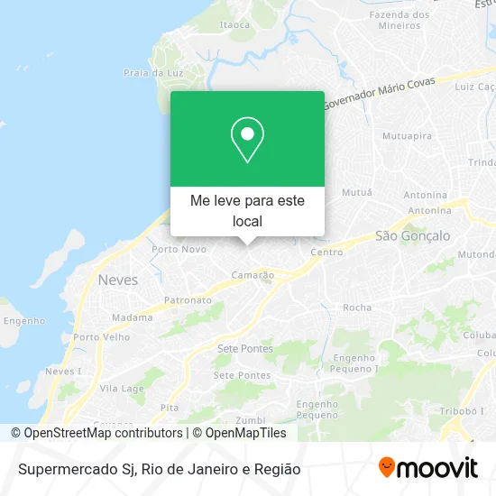 Supermercado Sj mapa