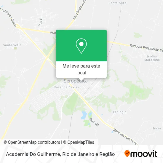 Academia Do Guilherme mapa