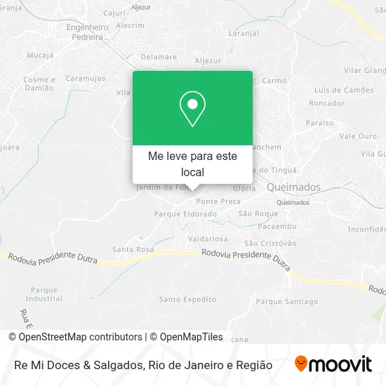 Re Mi Doces & Salgados mapa