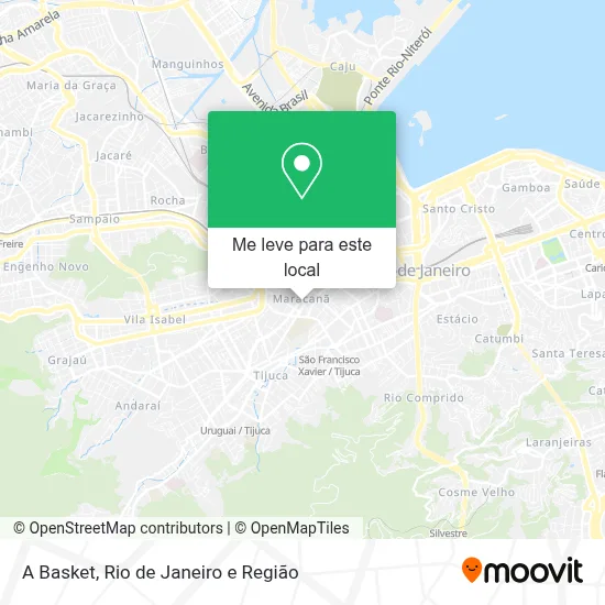A Basket mapa