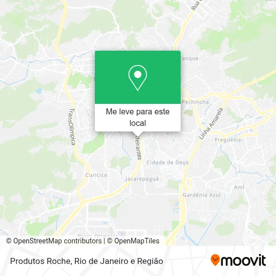 Produtos Roche mapa