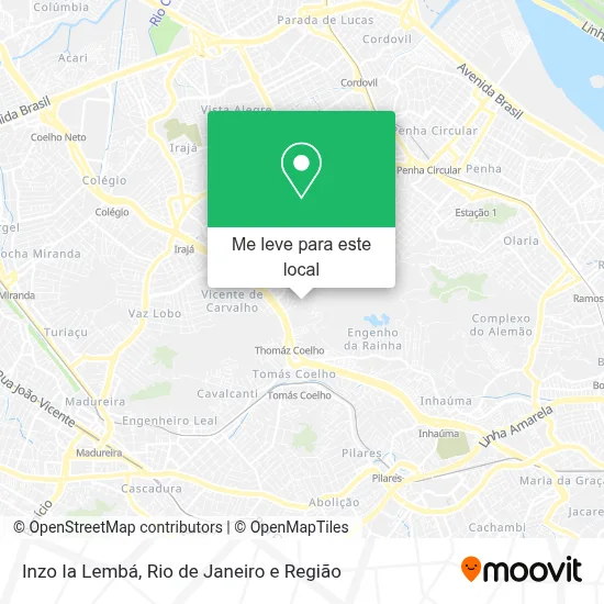 Inzo Ia Lembá mapa