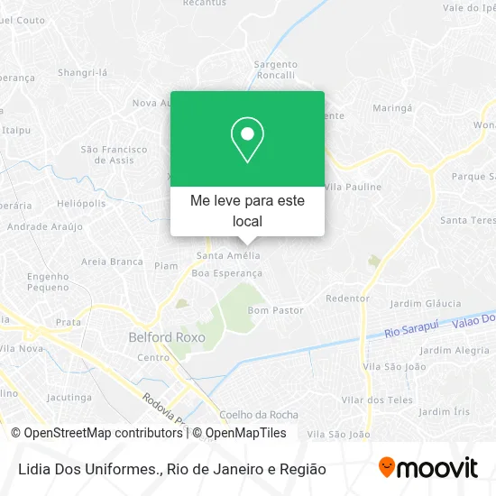 Lidia Dos Uniformes. mapa