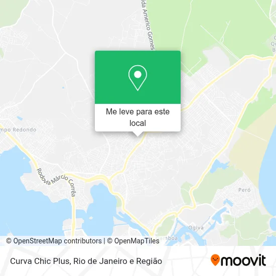 Curva Chic Plus mapa