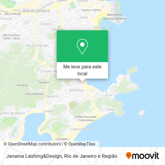 Janaina Lashing&Design mapa