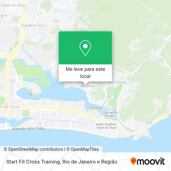 Start Fit Cross Training mapa