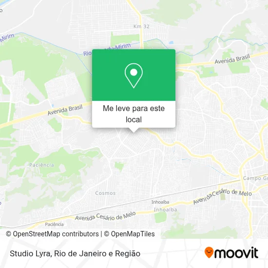 Studio Lyra mapa