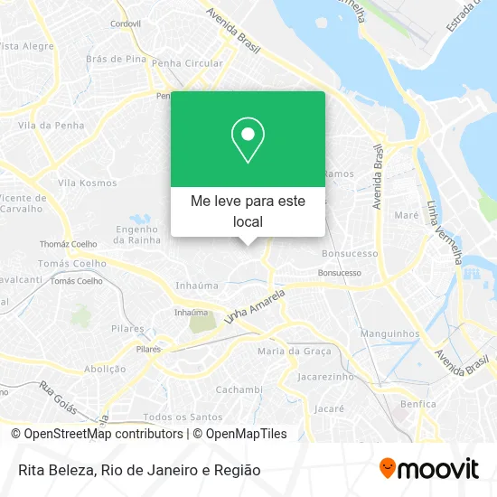 Rita Beleza mapa