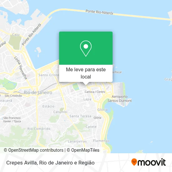 Crepes Avilla mapa