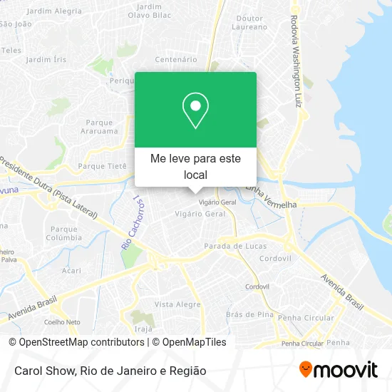 Carol Show mapa