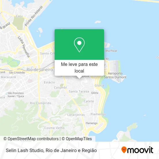 Selin Lash Studio mapa